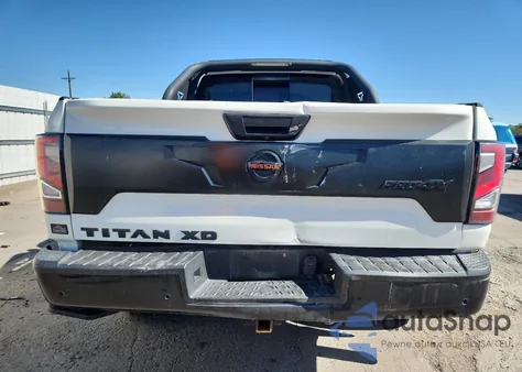 2020 Nissan Titan Xd Sv из США, поврежденный, VIN 1N6AA1FBXLN505368